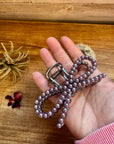 Bow Pearl hair clips
