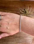 Sterling Silver Rope Bangle Bracelet