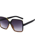 Retro Gradient Square Frame Sunglasses