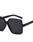 Retro Gradient Square Frame Sunglasses