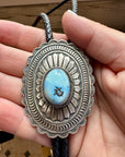 Golden Hill turquoise Bolo and Sterling silver