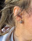Small Sterling Silver Stud Earrings – Lightweight Everyday Essentials