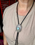 Golden Hill turquoise Bolo and Sterling silver