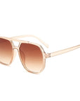 Hip Hop Color Block Sunglasses