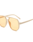 Hip Hop Color Block Sunglasses