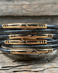 Black Snake Skin Fashion Bracelet XI126