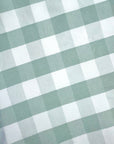 MASON'S DAUGHTER | Nora Dress, Green/Ivory Gingham Shantung