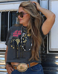 GET OFF YOUR HIGH HORSE | CROP TEE