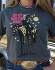 GET OFF YOUR HIGH HORSE | CROP TEE