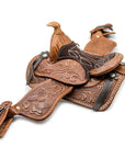AJ Tack 5" Seat Decorative Western Saddle