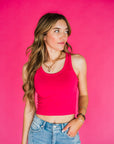 The Cori Ribbed Tank Top
