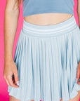 The Jensen Tennis Skirt in Blue