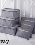 6 Piece Travel Organizer