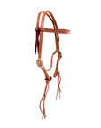 AJ Tack Rattlesnake Straight Browband Headstall
