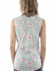 Sleeveless Top Cactus Print - HC1004