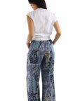 Tie Front Palazzo Pant - HC1043