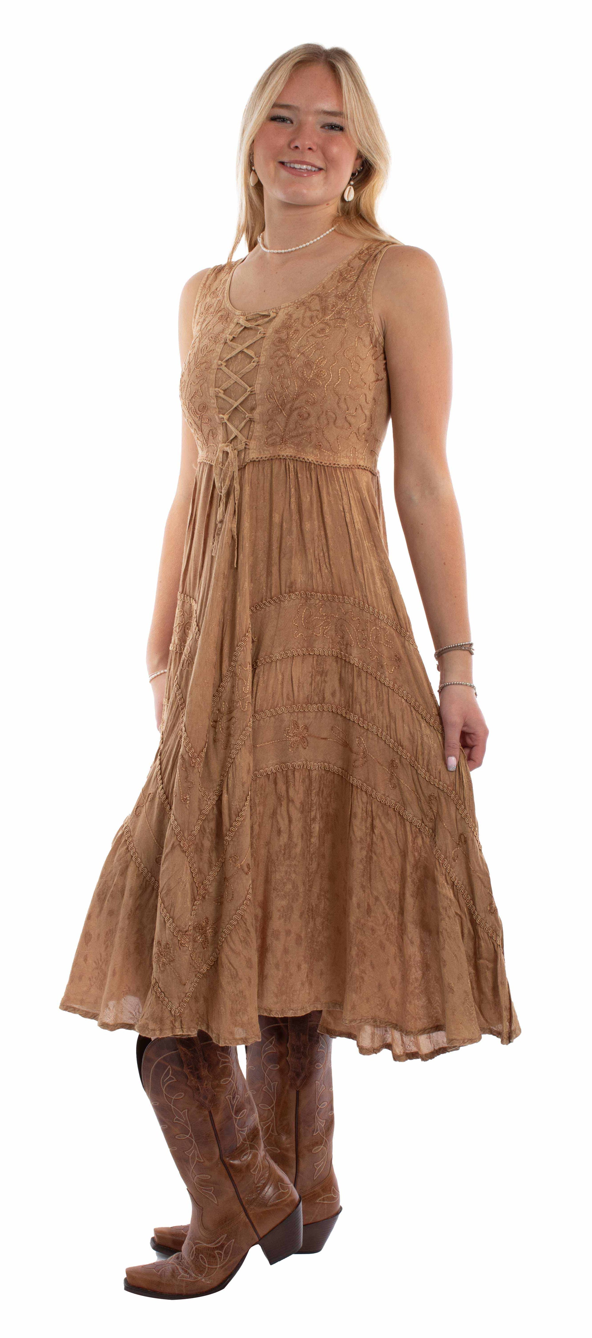 Lace Front Dress - HC118