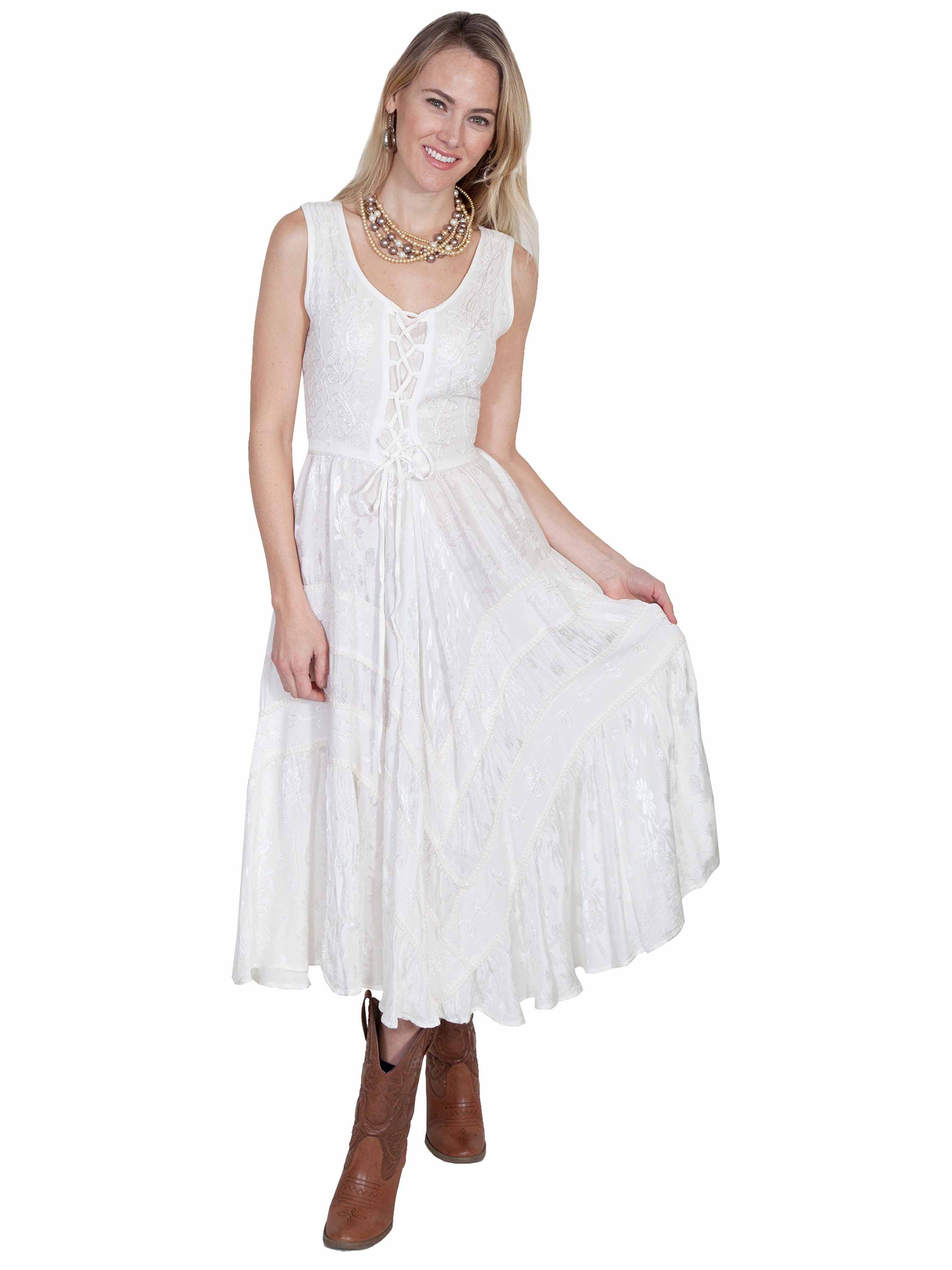 Lace Front Dress - HC118