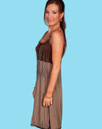 Cotton Emb. Dress - HC125