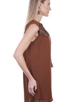 S/l Tie Front Tunic - HC299