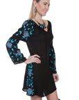 L/s Embroidered Dress - HC300