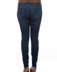 Floral Embroidered Jeans - HC339