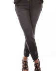 Tonal Embroidered Jeans - HC340
