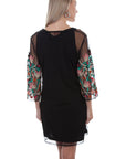 2 Pc Mesh Emb. Dress W/tank Liner - HC415