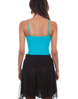 Swiss Dot Skirt W/elastic Waist Band - HC511