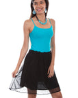 Swiss Dot Skirt W/elastic Waist Band - HC511