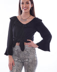 Ruffle Off/on Shoulder Blouse - HC579
