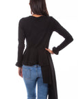 Top W/asymetrical Peplum - HC623