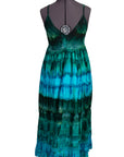Tie Dye Spaghetti Strap Dress(triang - HC71