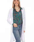 Side Slit Cardigan - HC716