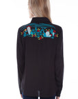 Cactus Emb. Blouse - HC724