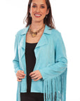 Ultra Suede Fringe Jacket - HC769