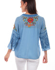 Embroidered Blouse - HC819