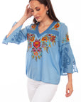 Embroidered Blouse - HC819
