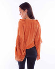 Crochet Bell Sleeve Top - HC860