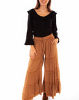 Rayon Palazzo Pants W/pockets - HC867