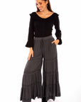 Rayon Palazzo Pants W/pockets - HC867