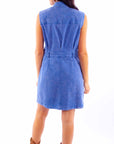 Sleeveless Denim Dress - HC906