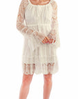 Eyelash Lace Dress - HC909