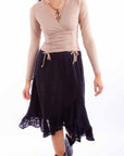 Lace Skirt W/ruffle Bottom - HC917