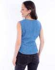 Vest With Side Lace Up - HC921