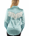 Solid Blouse With Piping/fringe - HC922