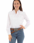 Snap Front Western Top - HC933