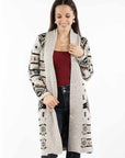 Open Front Duster Cardigan - HC971