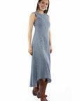 Long Denim Dress - HC978