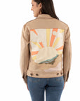Microfiber Jkt W/sunshine Motif - HC992